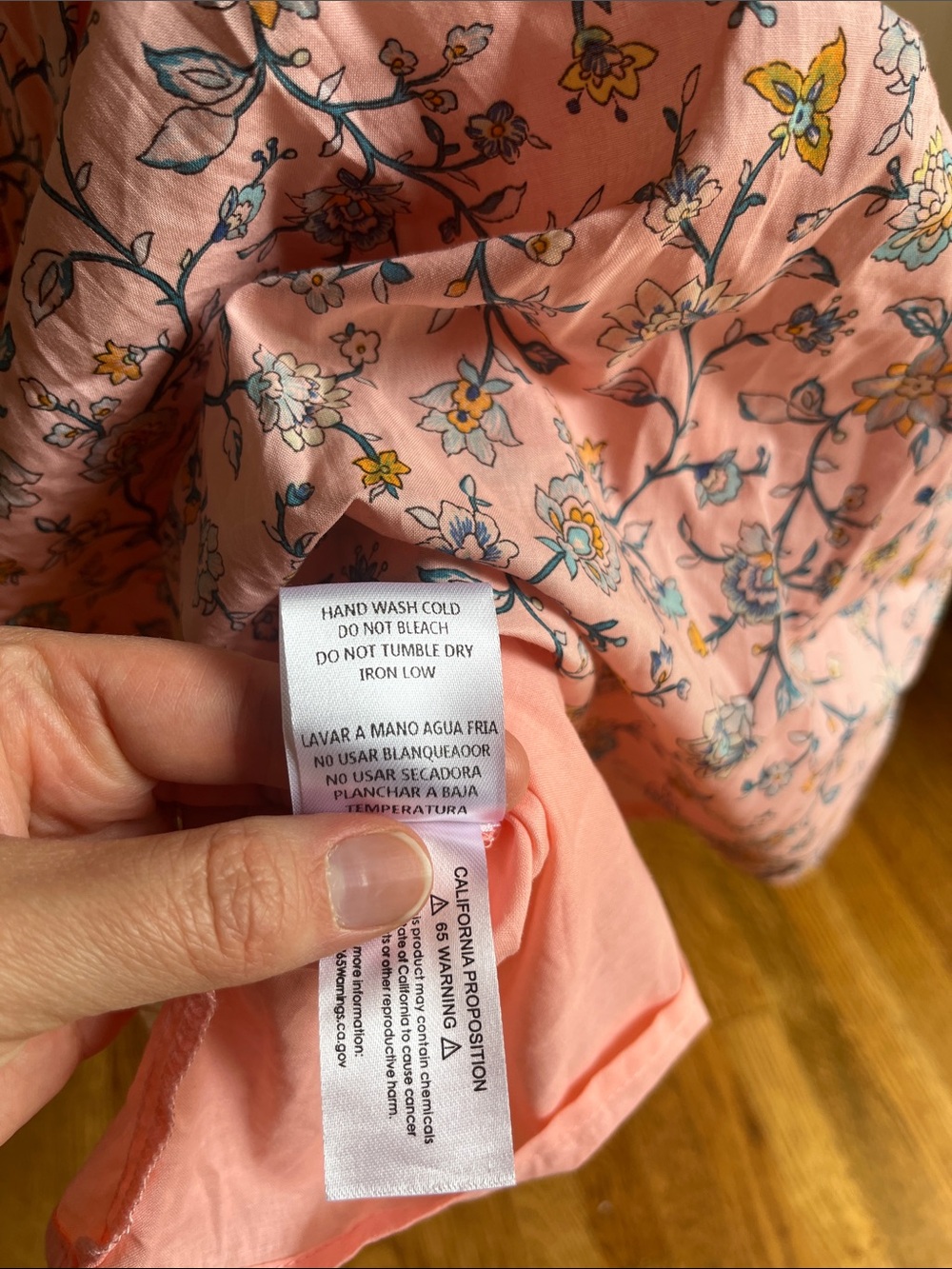 NWT Hyacinth House Tuckernuck Lucille Floral Pink Drawstring Maxi Dress XXL - Picture 13 of 15